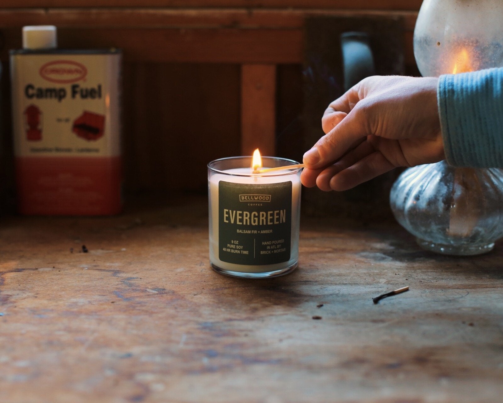 Evergreen Candle