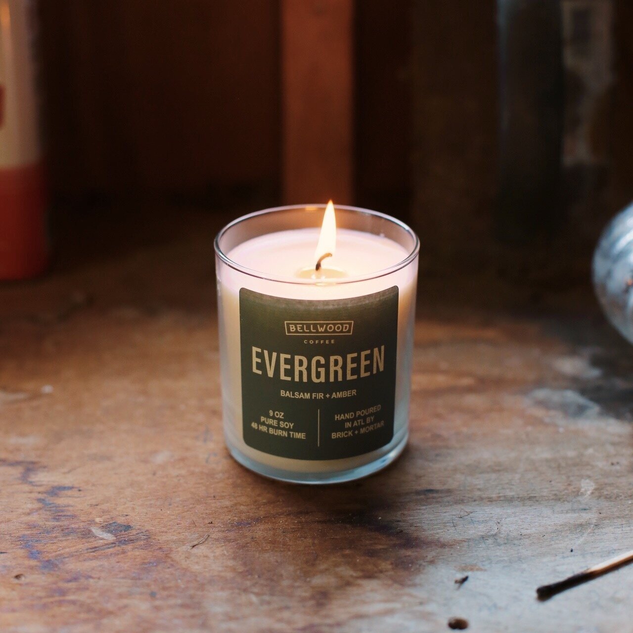 Evergreen Candle