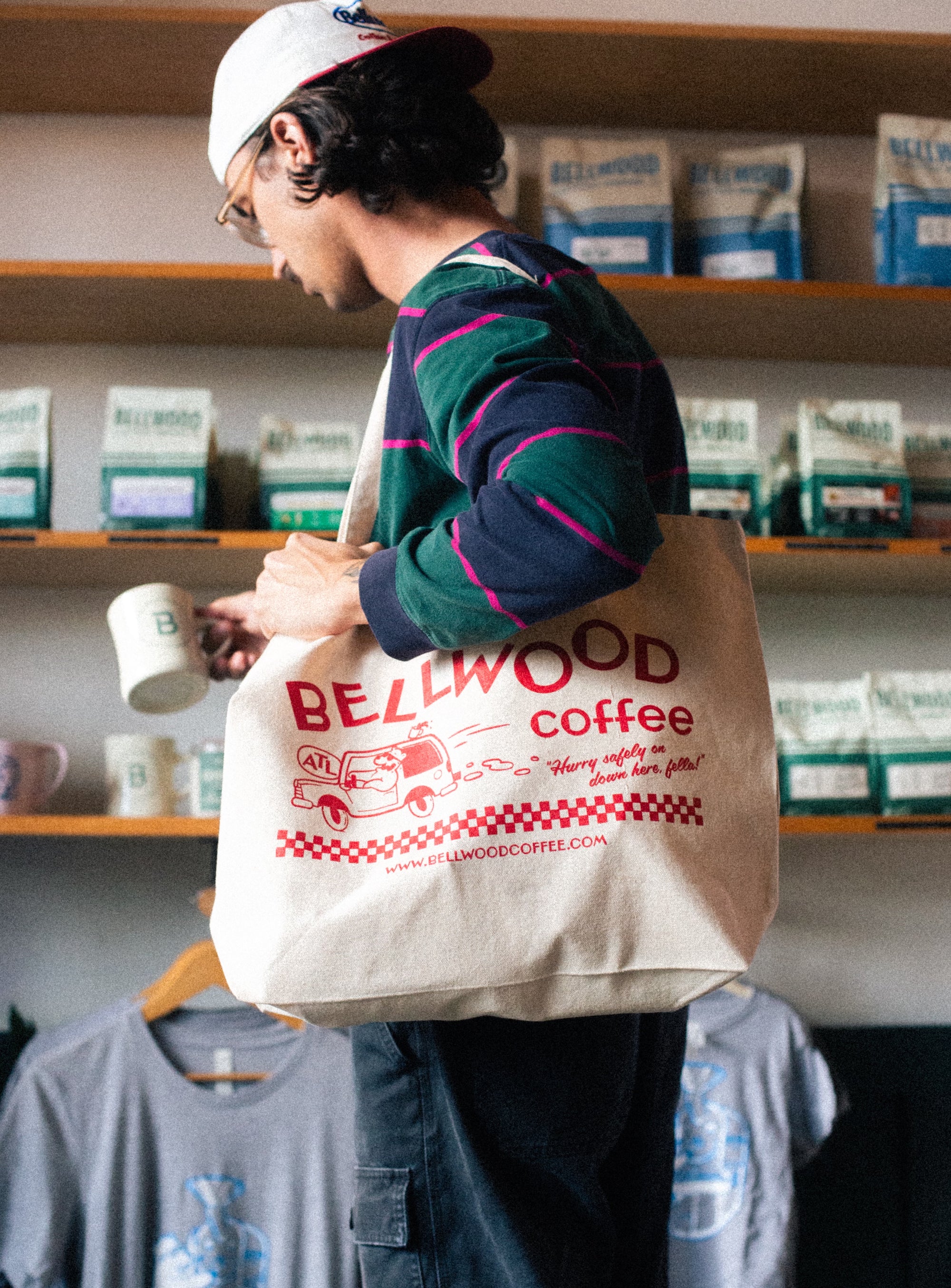 Bellwood "Hurry Safely" Tote Bag